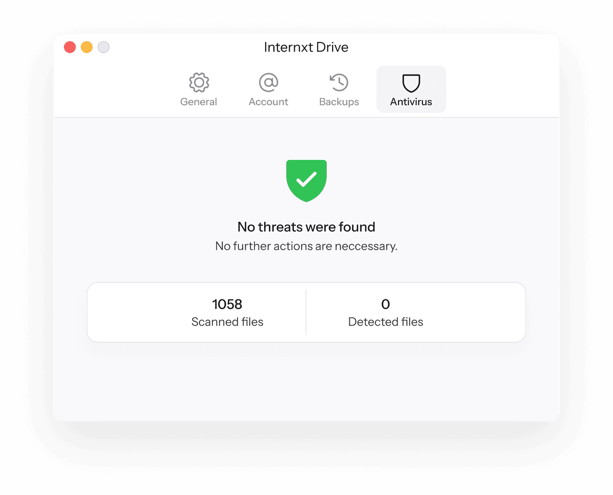 Internxt Antivirus